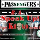 PASSENGERS URGED TO BE ACTIVE ROAD USERS